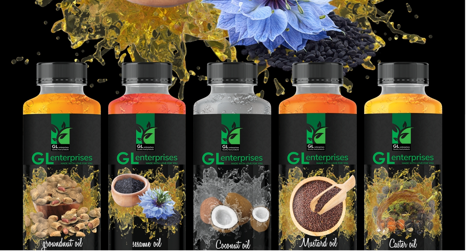 Cold-Pressed Oils